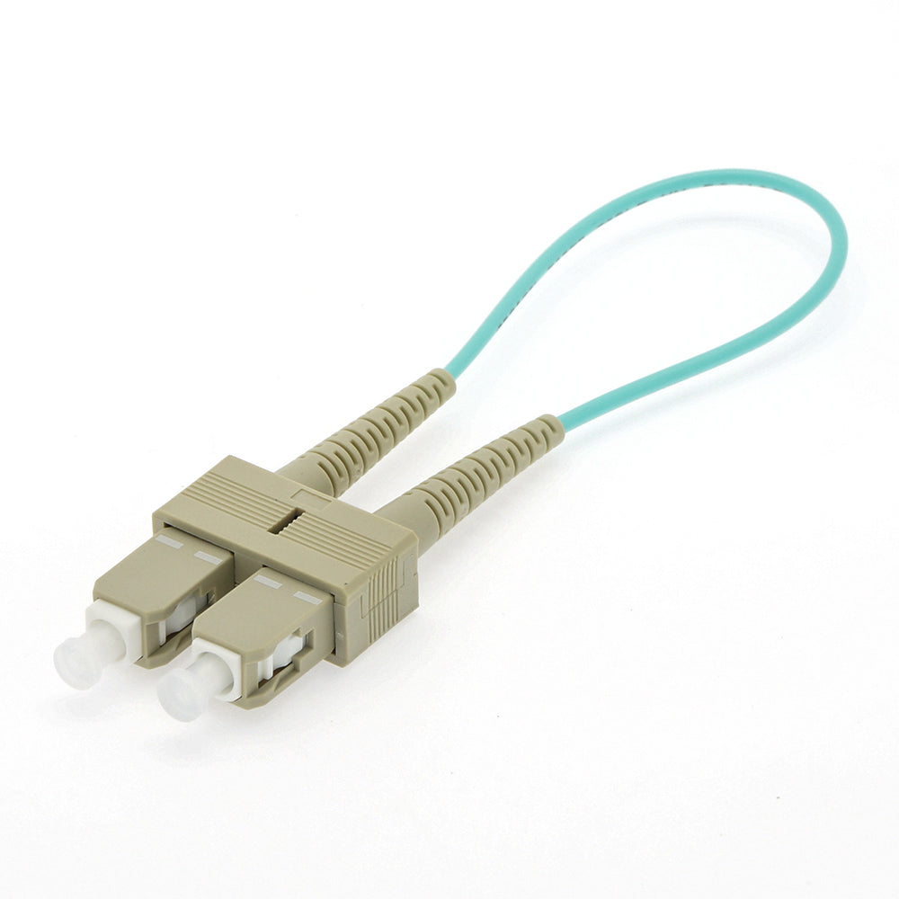SC Multimode OM4 50/125 Fiber Optic Loopback Cable SC Multimode OM4 50/125 Fiber Optic Loopback Cable
